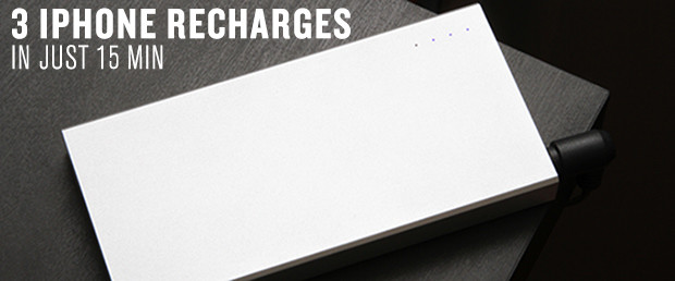 Powerbank canggih ini isi penuh baterai smartphone cuma 5 menit, wow!