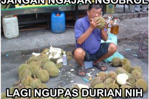17 Meme durian yang membuat kamu mabuk, hati-hati! 