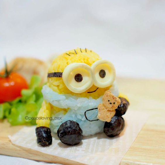 10 Bekal makan siang Minions ini bikin nggak tega buat makannya, duh!