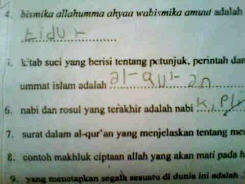 30 Jawaban ujian sekolah ini lucunya kebangetan, bikin ngakak seharian