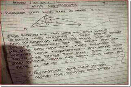 30 Jawaban ujian sekolah ini lucunya kebangetan, bikin ngakak seharian