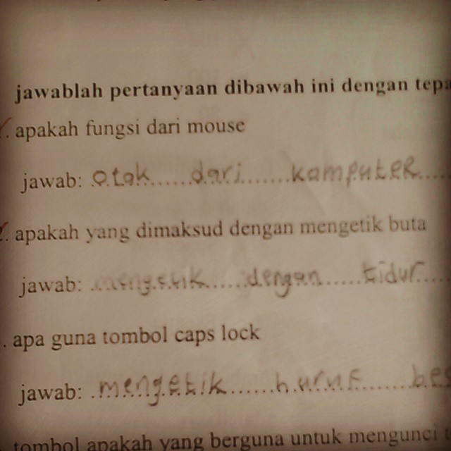 30 Jawaban ujian sekolah ini lucunya kebangetan, bikin ngakak seharian