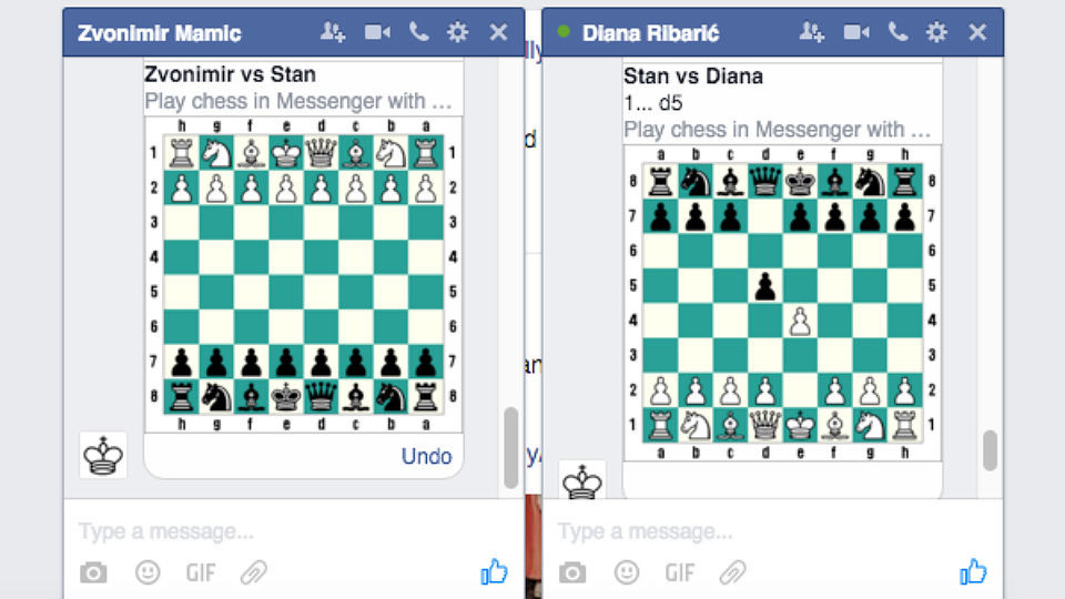 Segera coba! Ini kode rahasia bermain catur di Facebook Messenger