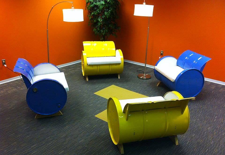 Jangan sia-siakan drum bekas, bisa jadi perabot rumah yang cantik