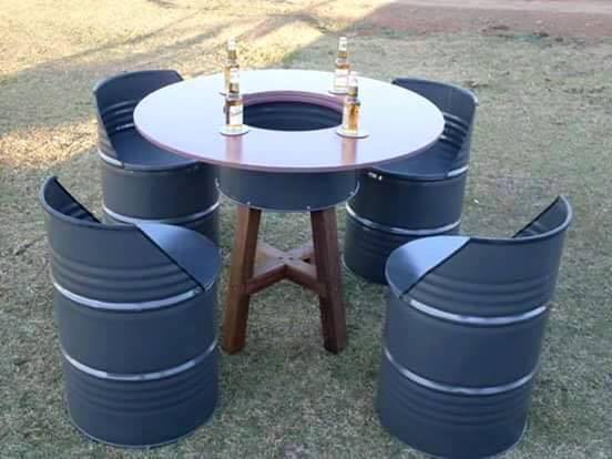 Jangan sia-siakan drum bekas, bisa jadi perabot rumah yang cantik