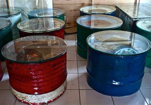 Jangan sia-siakan drum bekas, bisa jadi perabot rumah yang cantik