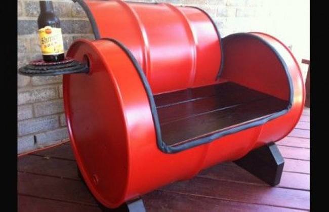 Jangan sia-siakan drum bekas, bisa jadi perabot rumah yang cantik