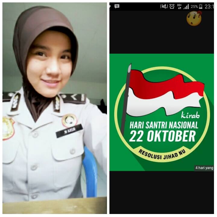 Mengenal Bripda Rizka Munawwaroh, polwan jelita penghafal Alquran