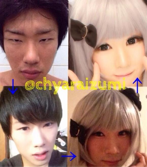 14 Foto before dan after make up cosplay yang bikin kamu melongo