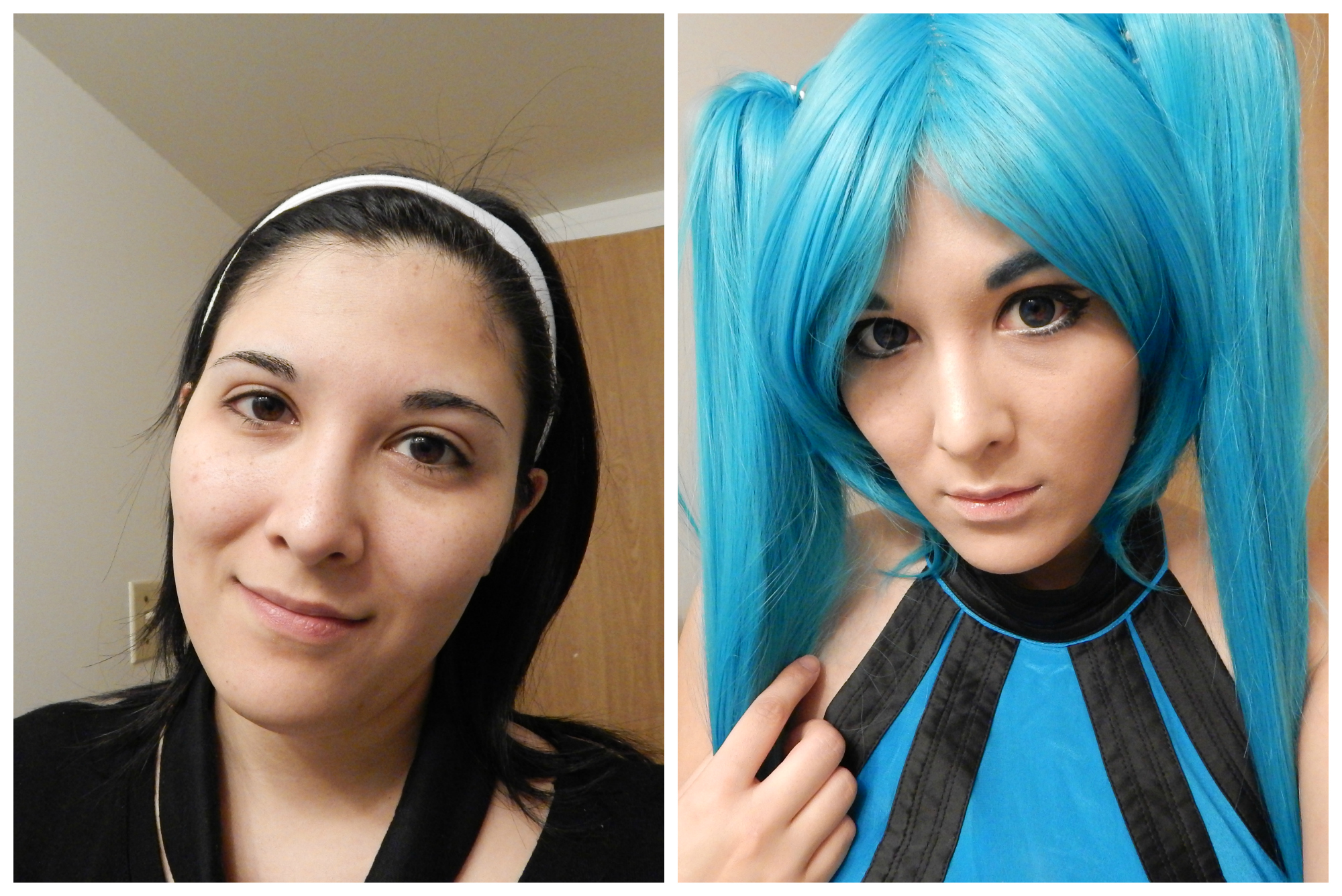 14 Foto before dan after make up cosplay yang bikin kamu melongo