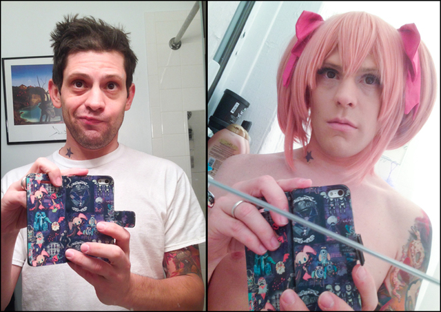 14 Foto before dan after make up cosplay yang bikin kamu melongo