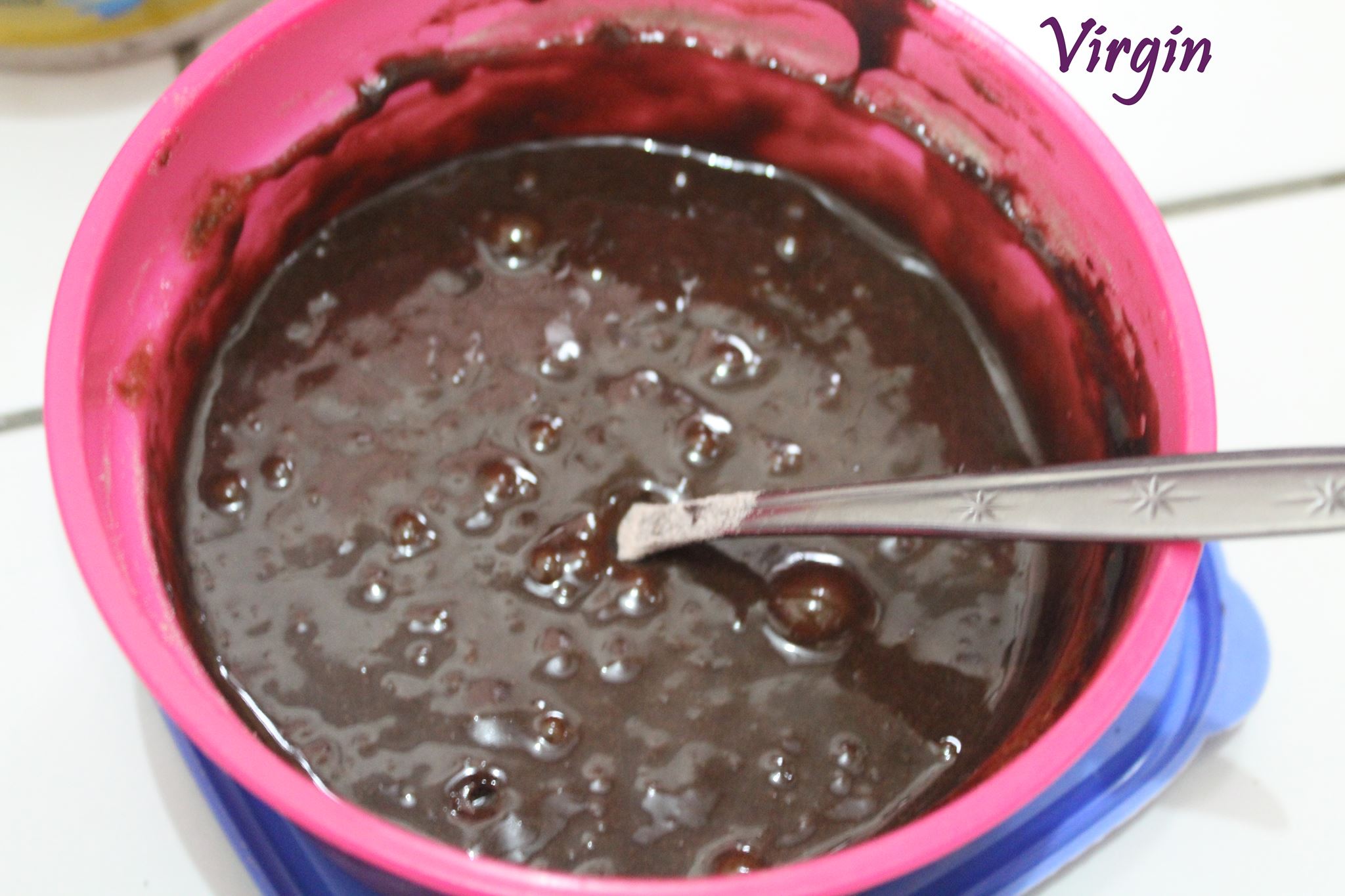 Cara mudah dan murah bikin choco cake tanpa mixer, oven, dan loyang