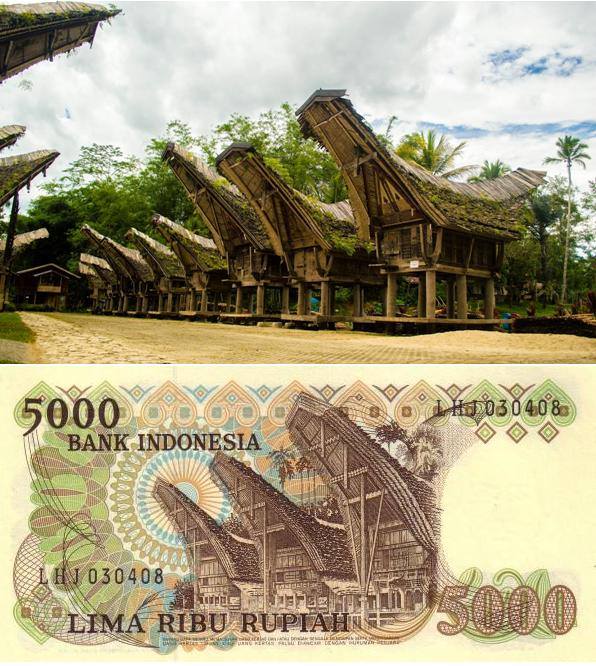 Ini objek asli yang dijadikan gambar pada 34 uang rupiah