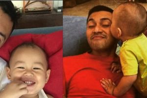 Anjasmara sudah punya cucu nan menggemaskan lho, ini dia foto-fotonya