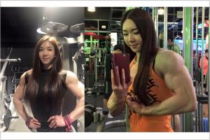 15 Wanita cantik ini punya badan kekar bak atlet binaraga, wow!