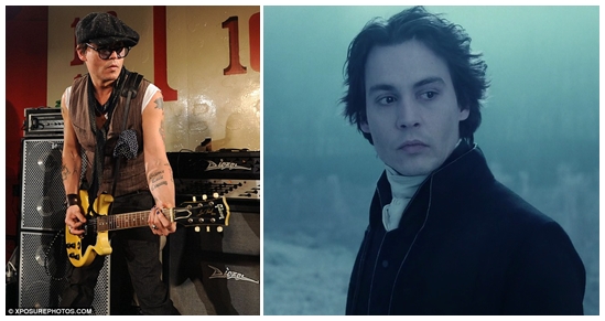 Menurut kamu Johnny Depp lebih keren jadi aktor atau anak band?