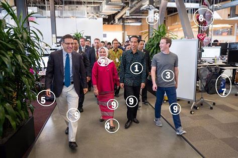 Cara kocak netizen 'sindir' kunjungan Jokowi ke markas Facebook Cara kocak netizen 'sindir' kunjungan Jokowi ke markas Facebook