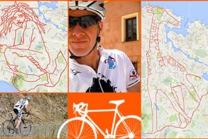 Lihat, gambar ini dibikin menggunakan Google Maps dan GPS, kok bisa?