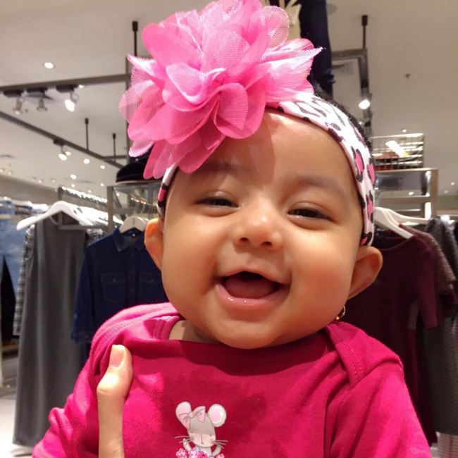 Cantiknya Baby Shakila, anak dari Hengky Kurniawan dan Sonyata