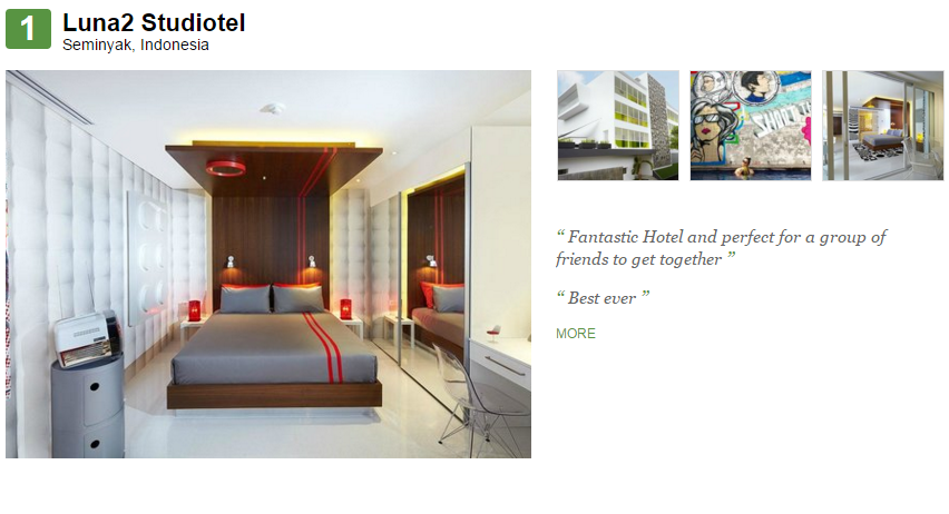 Suka traveling? Ini 25 small hotel Indonesia pilihan traveler dunia