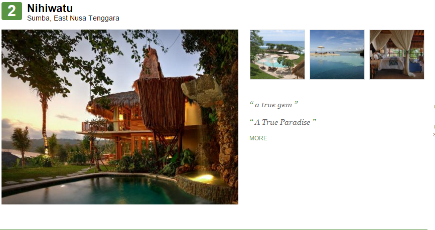 Suka traveling? Ini 25 small hotel Indonesia pilihan traveler dunia