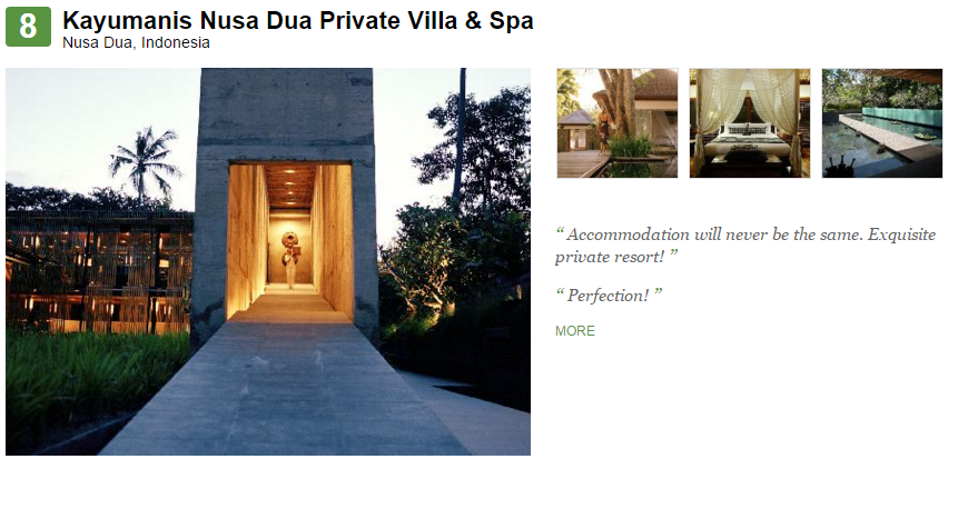 Suka traveling? Ini 25 small hotel Indonesia pilihan traveler dunia