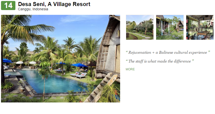 Suka traveling? Ini 25 small hotel Indonesia pilihan traveler dunia