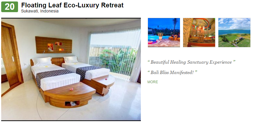 Suka traveling? Ini 25 small hotel Indonesia pilihan traveler dunia