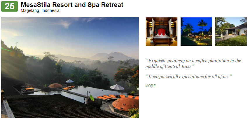 Suka traveling? Ini 25 small hotel Indonesia pilihan traveler dunia