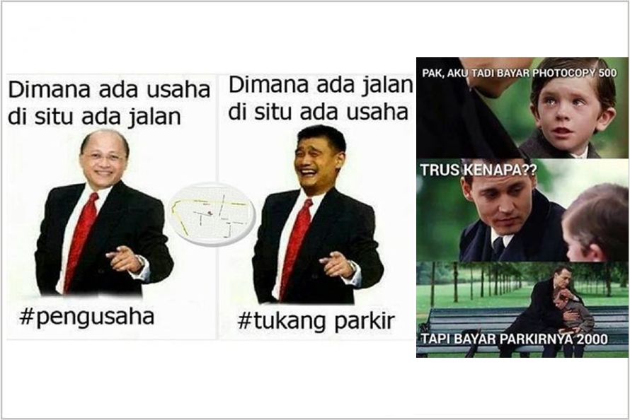 15 Meme kocak tukang parkir ini dijamin bikin kamu geli sendiri