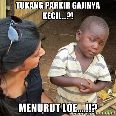 15 Meme kocak tukang parkir ini dijamin bikin kamu geli sendiri