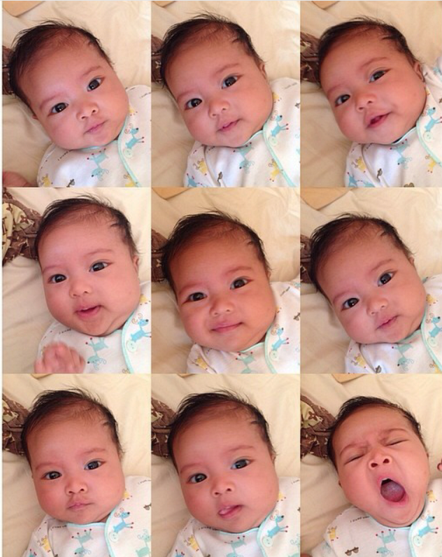 Lucunya Megumi Arrawda Sachi, putri Desta-Natasha Rizki