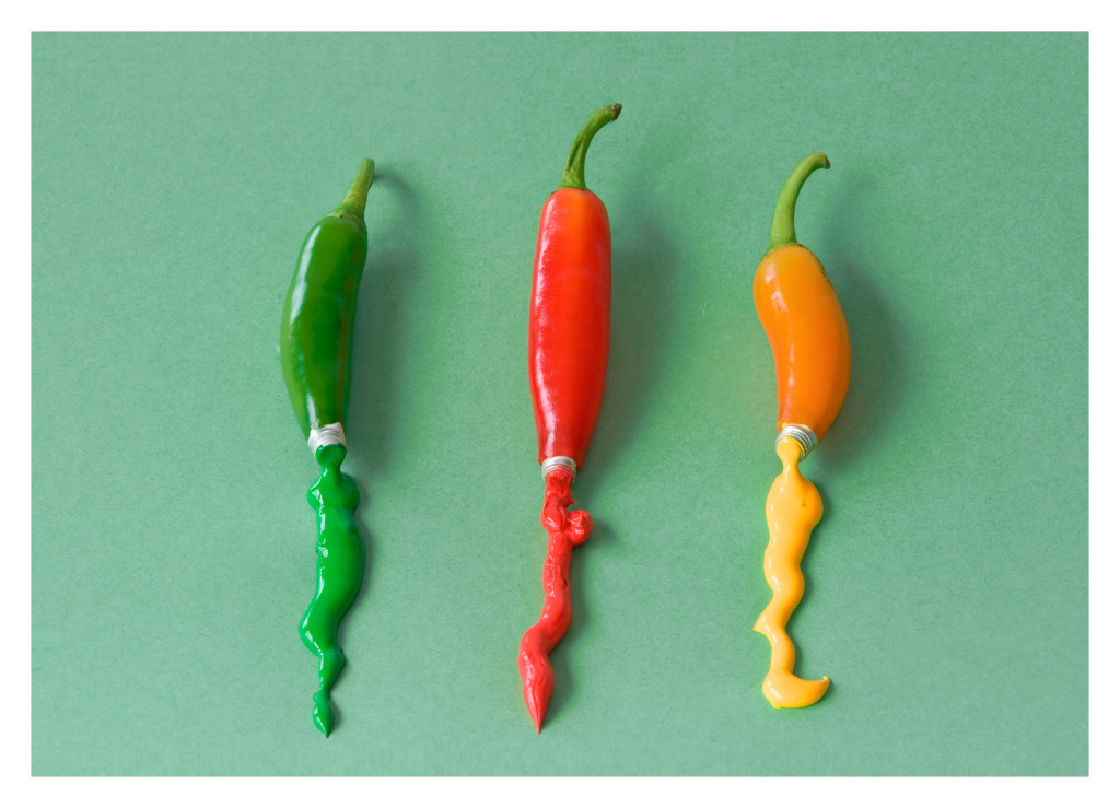 Tidak hanya dimakan, buah & sayur juga bisa jadi karya seni yang kece