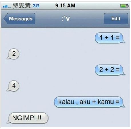 Kumpulan modus gagal para jomblo, bikin kamu ngakak!