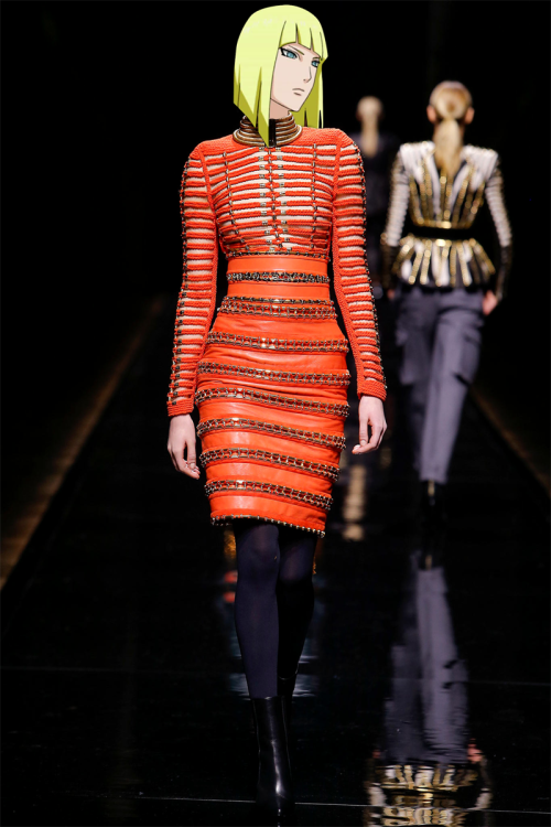 Karakter anime Naruto jadi model? Begini aksi mereka saat di catwalk