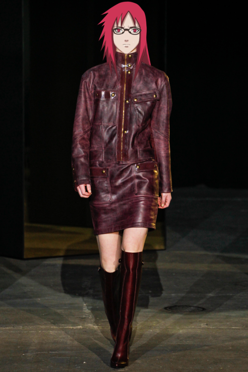 Karakter anime Naruto jadi model? Begini aksi mereka saat di catwalk