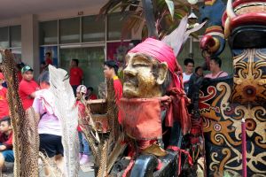 Mengerikan, ada potongan kepala manusia di acara Cap Go Meh