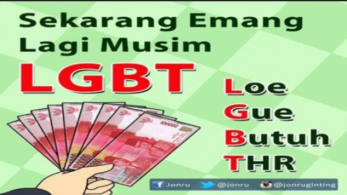 12 singkatan lucu dan kocak LGBT, jangan diseriusin ya.... 12 singkatan lucu dan kocak LGBT, jangan diseriusin ya....