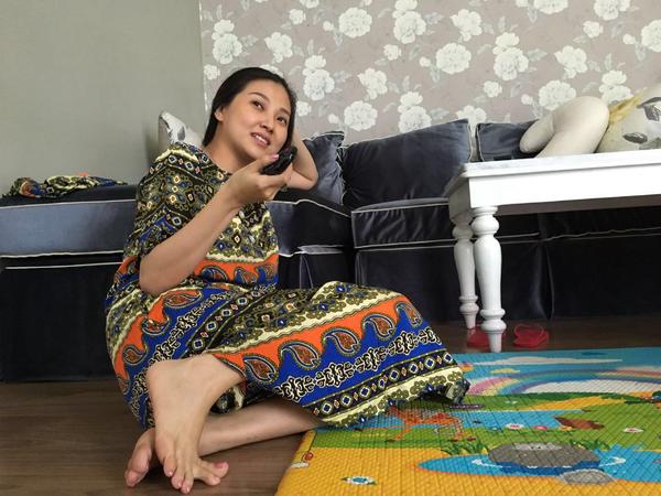 Sttt...Sarwendah lagi pakai daster, tetap cantik bukan main!