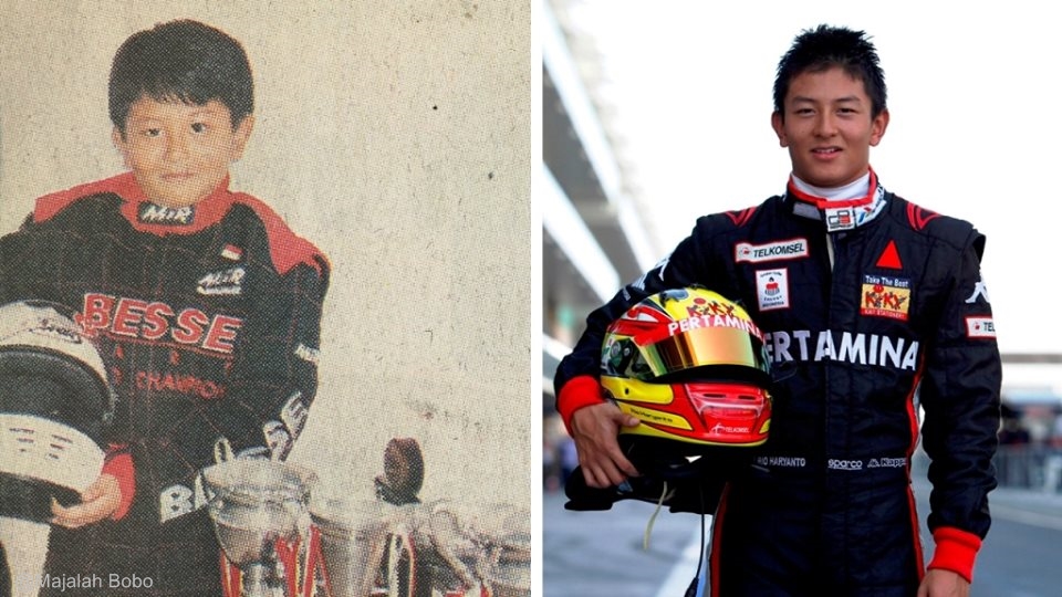 Kamu pasti tak percaya, ternyata Rio Haryanto kecil bertubuh tambun!