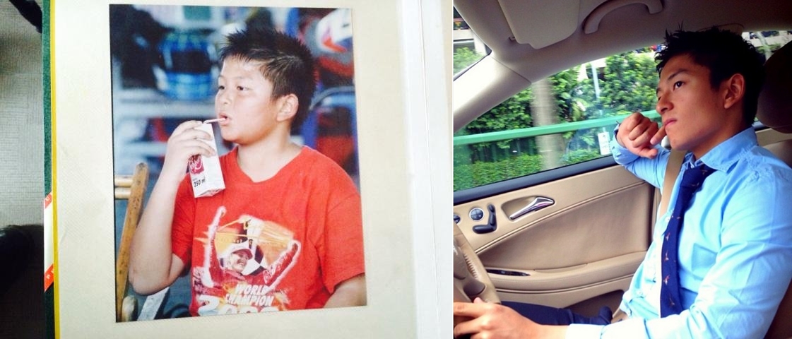 Kamu pasti tak percaya, ternyata Rio Haryanto kecil bertubuh tambun!