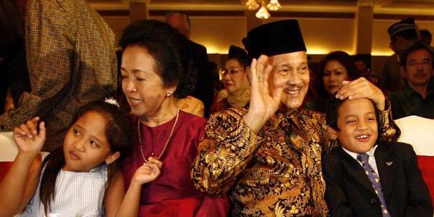 Kehangatan para presiden Indonesia dalam bingkai foto keluarga