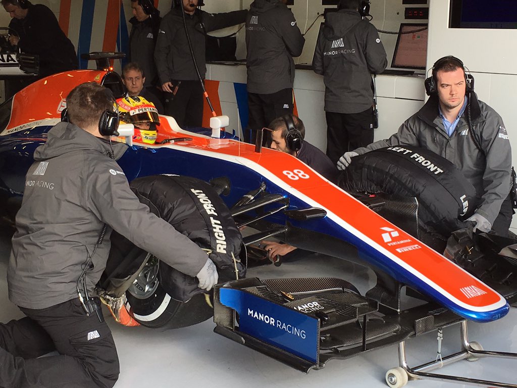 Ini hasil tes Formula 1 Rio Haryanto di Barcelona Ini hasil tes Formula 1 Rio Haryanto di Barcelona