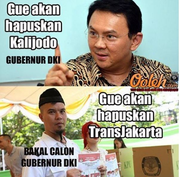 25 Meme lucu ini sindir hebohnya penggusuran Kalijodo, bikin geli!