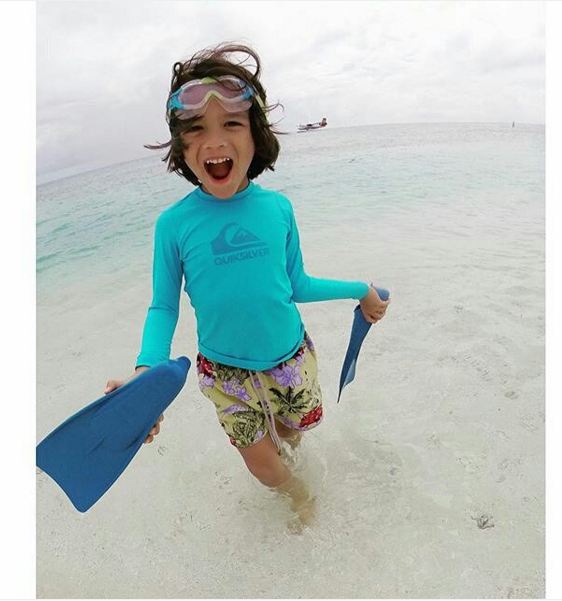 15 Foto Noah Sinclair, putra imut Bunga Citra Lestari yang ngegemesin 15 Foto Noah Sinclair, putra imut Bunga Citra Lestari yang ngegemesin