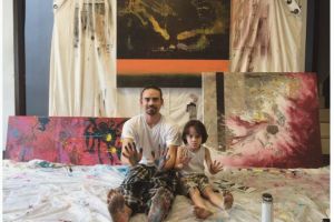 15 Foto Noah Sinclair, putra imut Bunga Citra Lestari yang ngegemesin