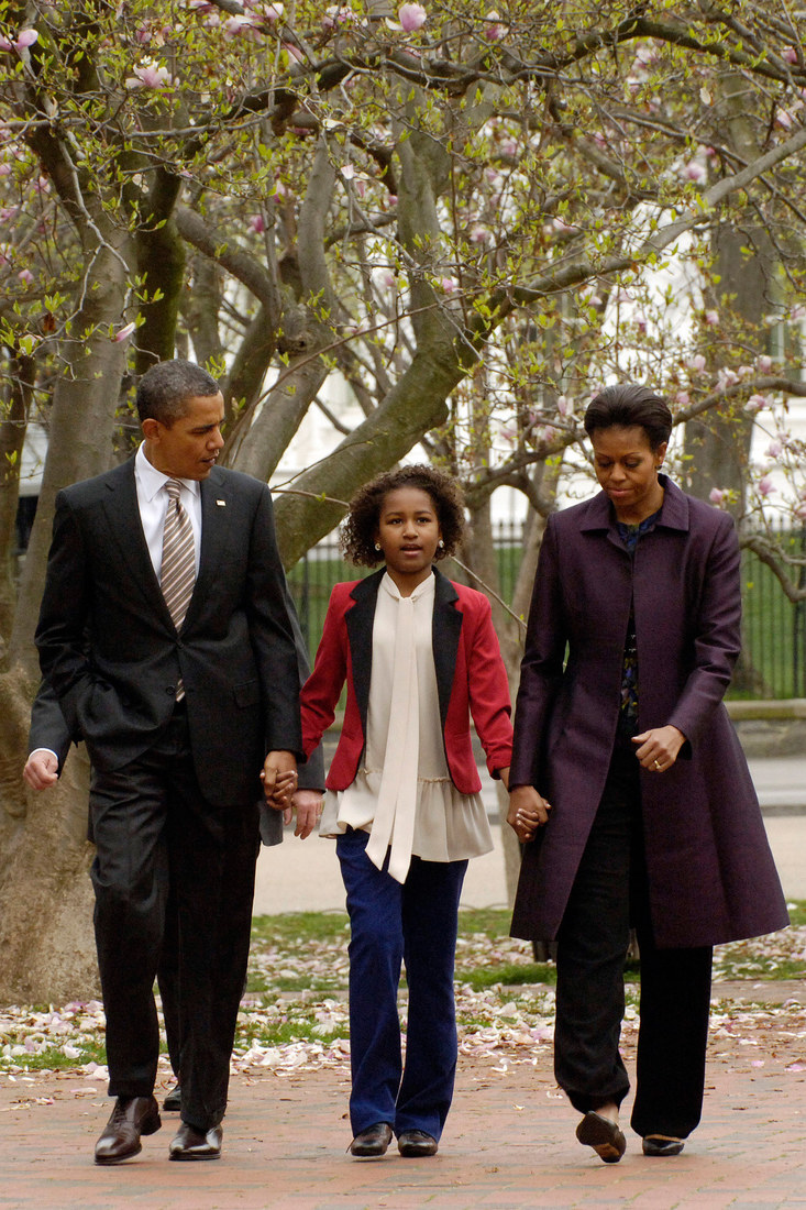 20 Foto transformasi Sasha Obama, anak Barack Obama, seperti apa kini?