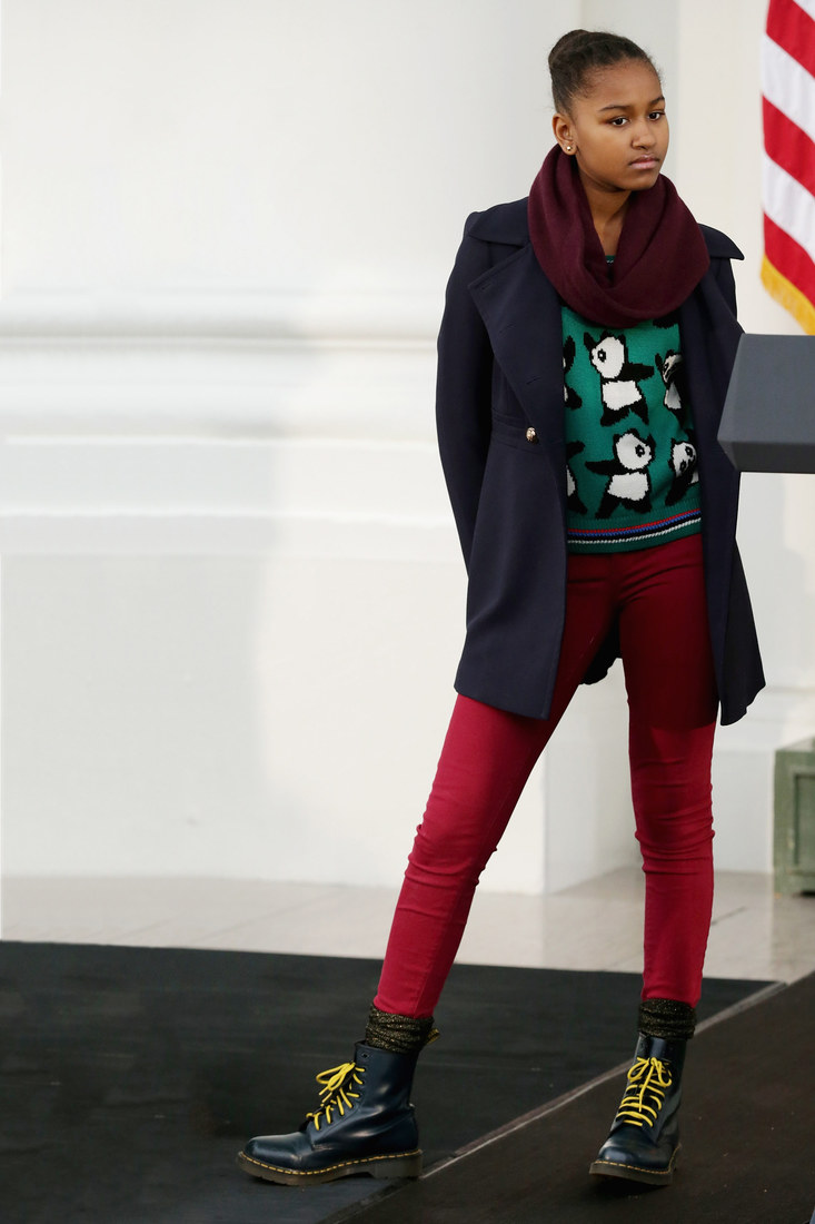 20 Foto transformasi Sasha Obama, anak Barack Obama, seperti apa kini?