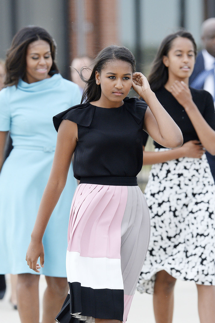 20 Foto transformasi Sasha Obama, anak Barack Obama, seperti apa kini?