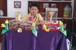 Tekuni origami, bocah 12 tahun ini ikuti olimpiade hingga bikin buku